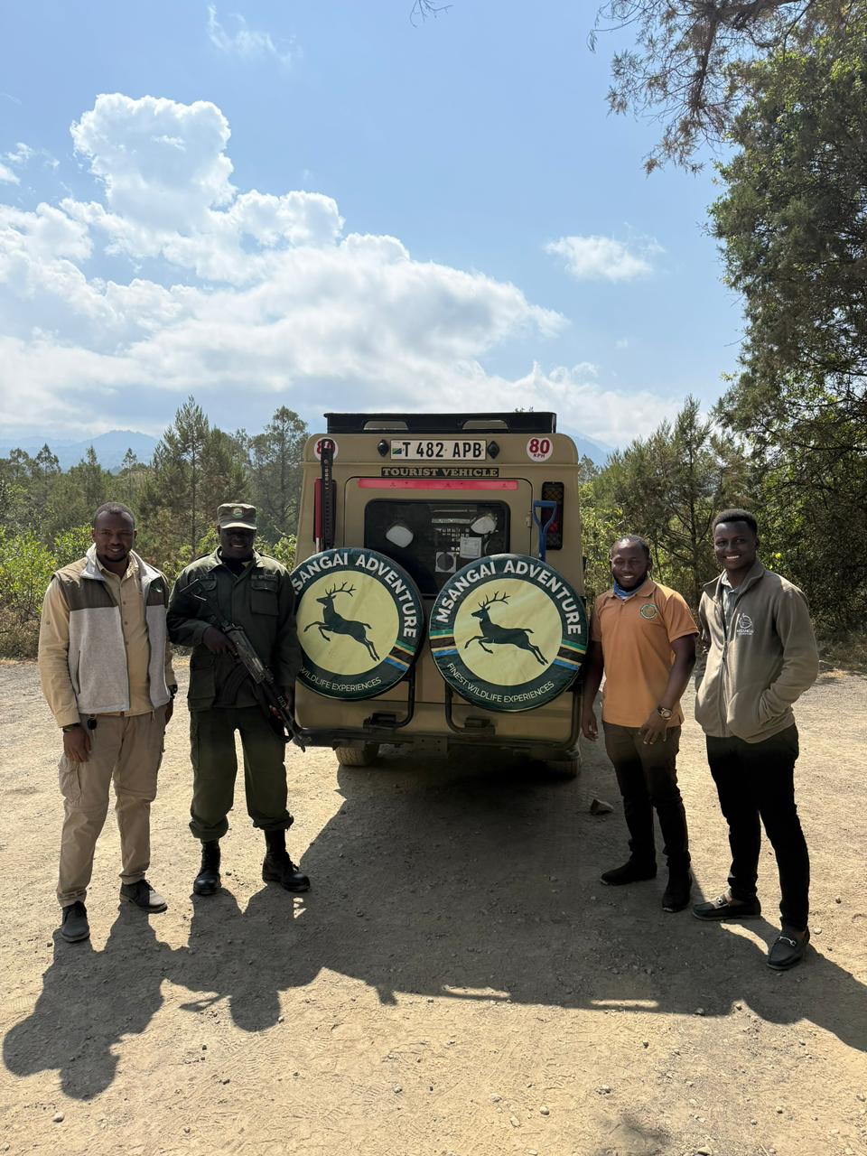 Walking Safari in Arusha National Park